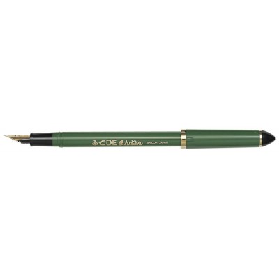 Sailor Fude de Mannen Calligraphy Fountain Pen, Green