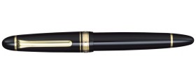 Sailor King of Pens ST Fountain Pen, Black with Gold Accents