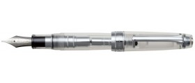 Sailor King Professional Gear Fountain Pen, Demonstrator with Silver Accents