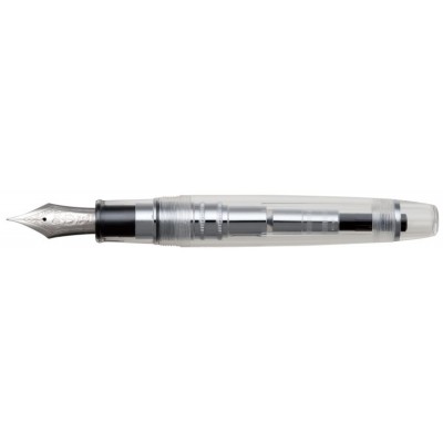 Sailor King Professional Gear Fountain Pen, Demonstrator with Silver Accents