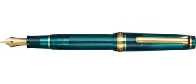 Sailor Professional Gear Slim (Sapporo) Fountain Pen, Blue Green Nebula Limited Edition
