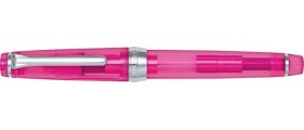 Sailor Professional Gear Slim (Sapporo) Fountain Pen, Pink Demonstrator with Silver Accents