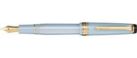 Sailor Professional Gear Slim (Sapporo) Four Seasons Fountain Pen, Metallic Sky Blue