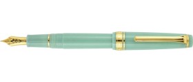 Sailor Professional Gear Slim (Sapporo) Shikiori Japanese Fairy tale Fountain Pen, Dragon Palace (Mint Green)