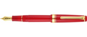 Sailor Professional Gear Slim (Sapporo) Shikiori Japanese Fairy tale Fountain Pen, Princess Kaguya (Red)