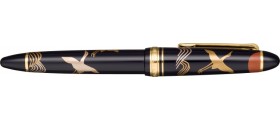 Sailor Resin Maki-e 1911 Fountain Pen, "Tsuru" - Crane