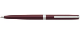 Sheaffer Sagaris 9476 Ballpoint, Gloss Wine with Chrome Plate Trim