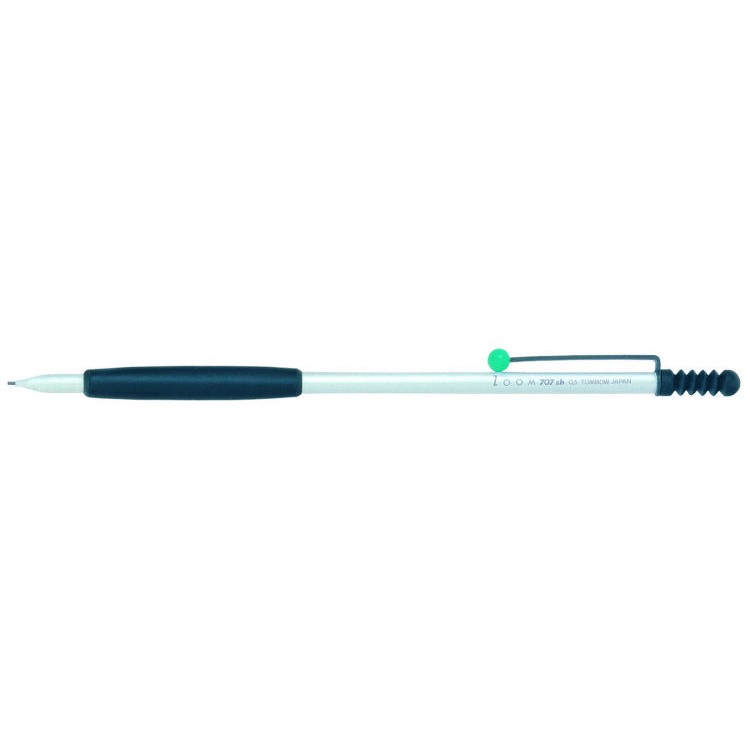 Tombow Zoom 727 balpen, inclusief geschenkverpakking zilver/rood