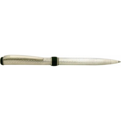 Via Roma Sterling Silver Ballpoint, Barleycorn