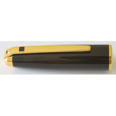 DT015 S. T. Dupont Olympio Black Chinese Lacquer Rollerball/Ballpoint
