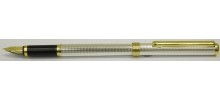 MS517 Silver plated Fountain Pen, boxed (Medium)
