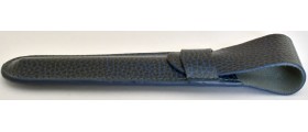 AC602 Blue Leather Pen Case for 1 Pen