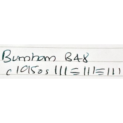 BU169 Burnham No. B48. (Fine) BU169 Burnham No. B48. (Fine)