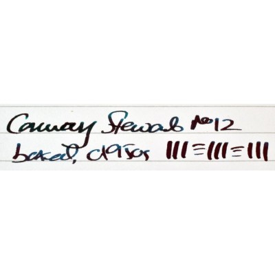 CS1138 Conway Stewart No. 12, boxed.  (Soft Broad Stub).