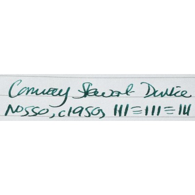CS1185 Conway Stewart Dinkie No. 550. (Semi-Flexible Medium) CS1185 Conway Stewart Dinkie No. 550. (Semi-Flexible Medium)