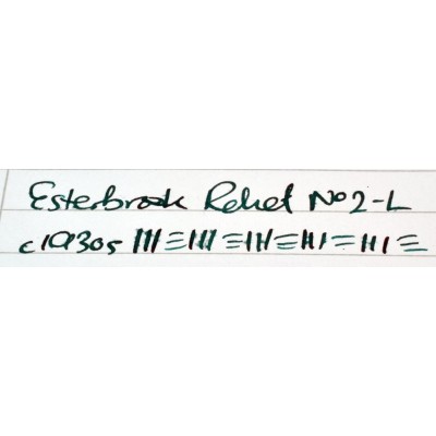 ES383 Esterbrook Relief No. 2-L.  (Medium Stub)