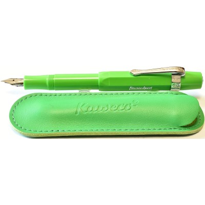 KW010 Kaweco Sport Classic, Cult Pens Special Edition, with leather pouch and Pocket Clip (Extra Fine)