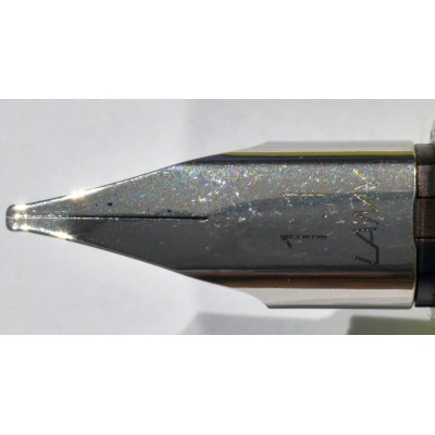 LM114 Lamy Safari Fountain Pen, Neon Green Special Edition. (1.1mm Stub Italic)