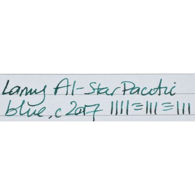 LM117 Lamy Al-Star Fountain Pen, Pacific 2017 Special Edition. (Medium) LM117 Lamy Al-Star Fountain Pen, Pacific 2017 Special Edition. (Medium)
