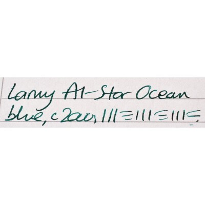 LM118 Lamy Al-Star Fountain Pen, Ocean Blue. (Extra Fine) LM118 Lamy Al-Star Fountain Pen, Ocean Blue. (Extra Fine)