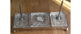 MS877 Waterford Crystal Double Desk Set