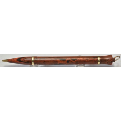 MS911 Woodgrain Hard Rubber Pencil