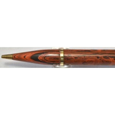 MS911 Woodgrain Hard Rubber Pencil
