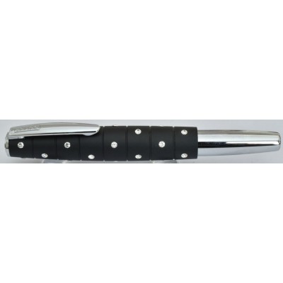 OL020 Online Crystal Inspiration Rollerball, Black, boxed.