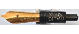 OS071 Osmiroid Interchangeable Nib Unit, Italic Medium Straight