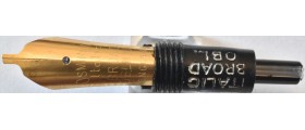 OS072 Osmiroid Interchangeable Nib Unit, Italic Broad Oblique