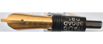 OS072 Osmiroid Interchangeable Nib Unit, Italic Broad Oblique OS072 Osmiroid Interchangeable Nib Unit, Italic Broad Oblique