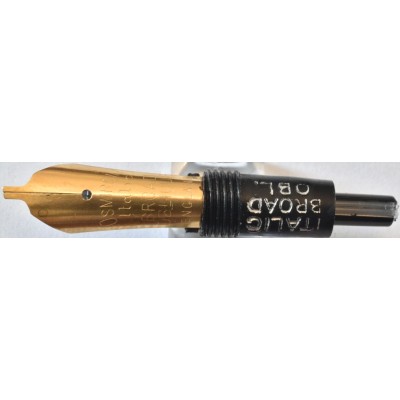 OS072 Osmiroid Interchangeable Nib Unit, Italic Broad Oblique