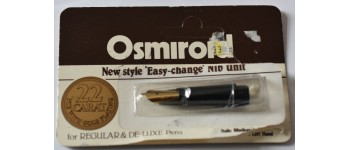 OS076 Osmiroid New Style Easy Change Nib Unit (Italic Medium Left Hand) OS076 Osmiroid New Style Easy Change Nib Unit (Italic Medium Left Hand)