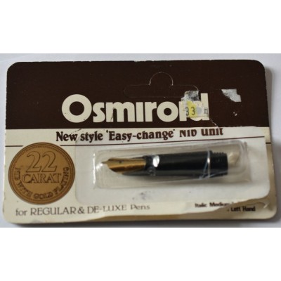 OS076 Osmiroid New Style Easy Change Nib Unit (Italic Medium Left Hand)