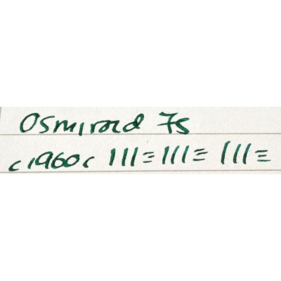 OS083 Osmiroid 75.  (Italic Left-Hand Fine)