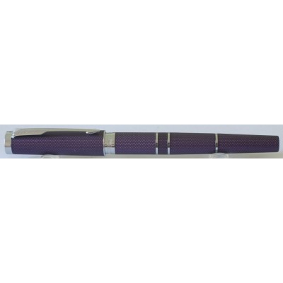 PA2976 Parker Ingenuity Luxury Slim Blue Violet with Chrome Trim, boxed.