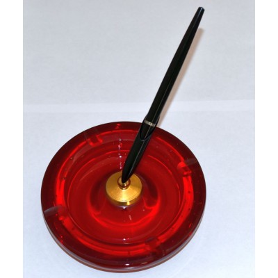 PA3395 Parker 51 Aerometric Whitefriars Glass Desk Set