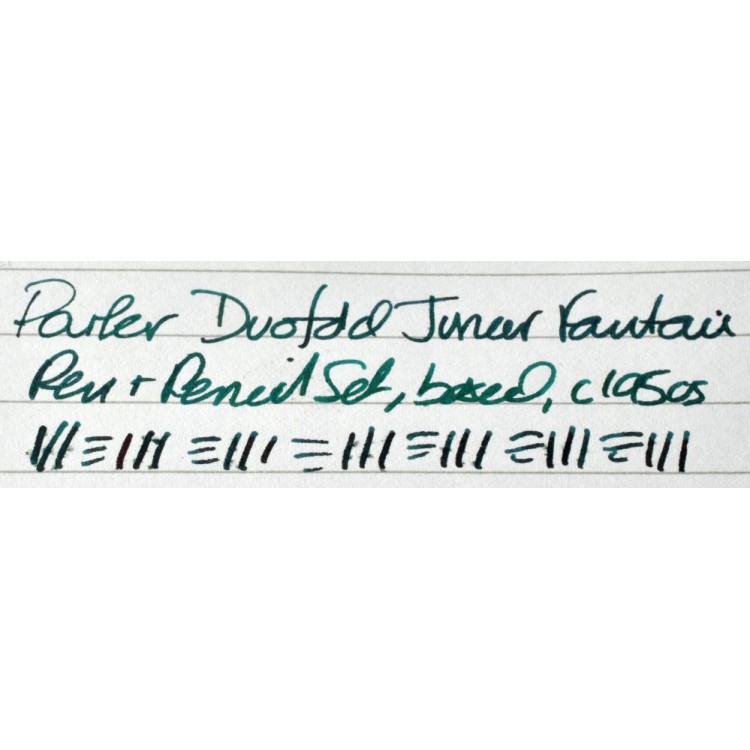 PA3620 Parker Duofold Junior Fountain Pen and Pencil Set,