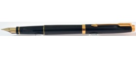 PA3713 Parker 75 Black Lacque  (Medium)