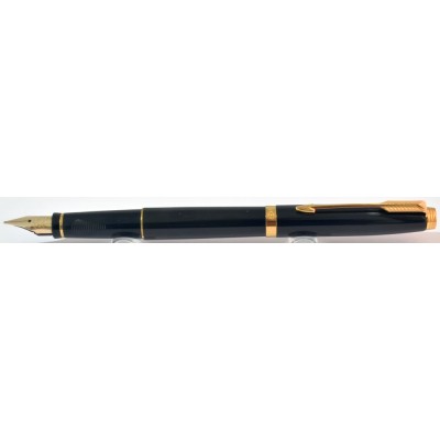PA3713 Parker 75 Black Lacque  (Medium)
