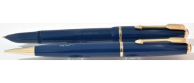 PA3724 Parker Duofold Lady Fountain Pen and Pencil Set, boxed. (Medium)
