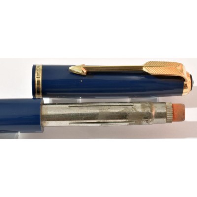 PA3724 Parker Duofold Lady Fountain Pen and Pencil Set, boxed. (Medium)