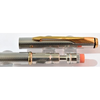 PA3730 Parker Insignia Grain D'Orge Silver Plated Pencil