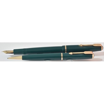 PA3743 Parker Victory Mk. V Fountain Pen And Pencil Set, boxed (Semi-Flexible Fine).