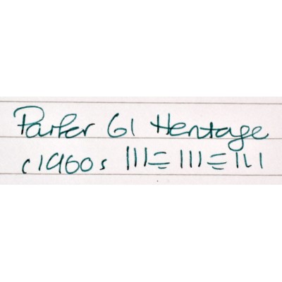 PA3771 Parker 61 Heritage, Rainbow Cap. (Extra-Fine)