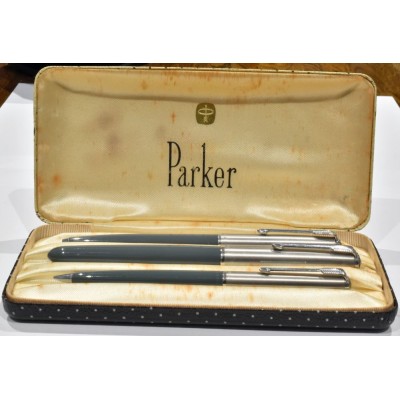 PA3778 Parker 51 Aerometric Threesome, boxed. (Medium)