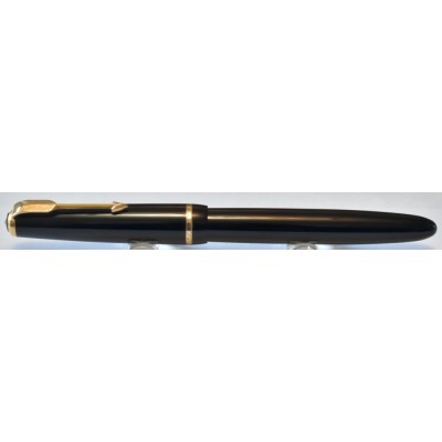 PA3796 Parker Duofold Junior Fountain Pen And Ballpoint Set, boxed (Soft Medium).