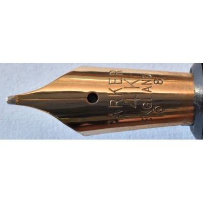 PA3796 Parker Duofold Junior Fountain Pen And Ballpoint Set, boxed (Soft Medium).