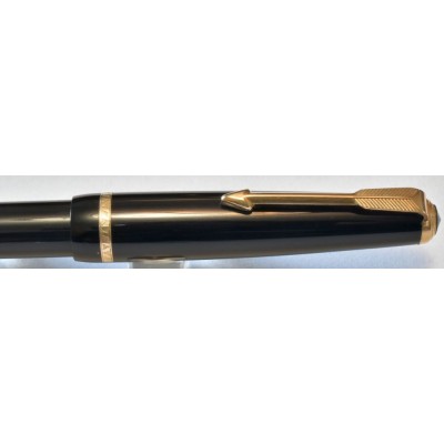PA3796 Parker Duofold Junior Fountain Pen And Ballpoint Set, boxed (Soft Medium).
