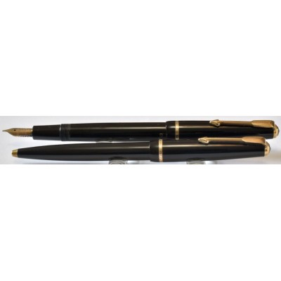 PA3815 Parker Slimfold Fountain Pen and Ballpoint Set, boxed.  (Soft Extra Fine)
